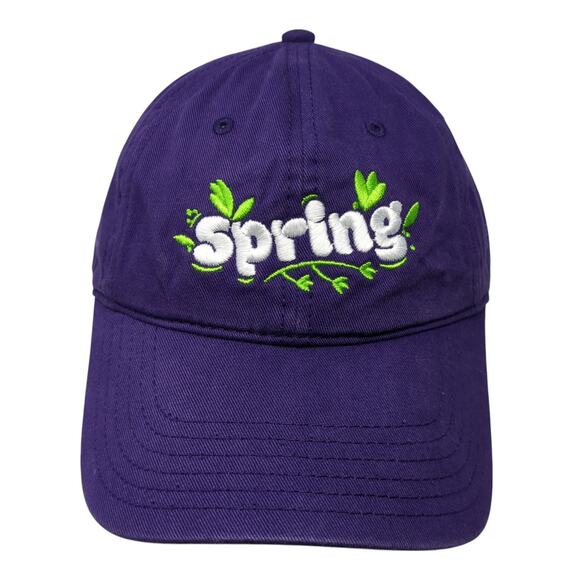 Spring Hips Club by Vela Resort Baseball Hat Purple OS Adjustable Explosion Caps - Picture 1 of 9